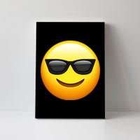 Sunglasses Emoji Cool Smiley Canvas