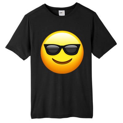 Sunglasses Emoji Cool Smiley Tall Fusion ChromaSoft Performance T-Shirt