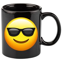 Sunglasses Emoji Cool Smiley 11oz C Handle Ceramic Mug