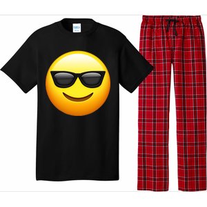 Sunglasses Emoji Cool Smiley Pajama Set