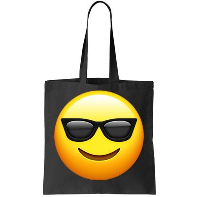 Sunglasses Emoji Cool Smiley Tote Bag