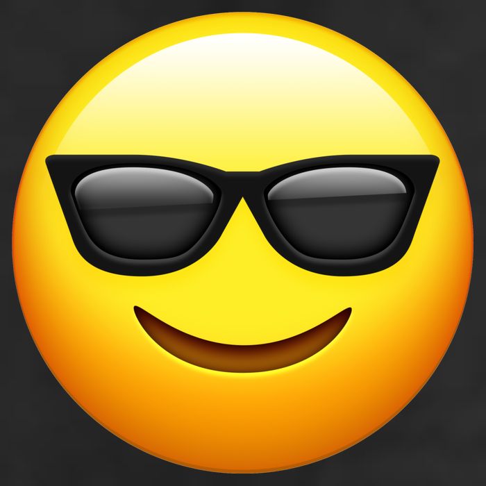 Sunglasses Emoji Cool Smiley Trucker Hat