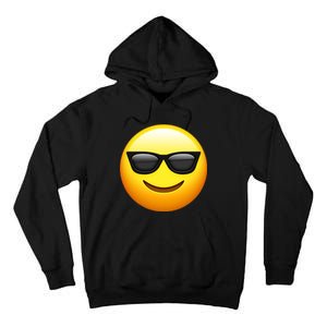 Sunglasses Emoji Cool Smiley Tall Hoodie