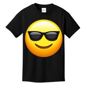 Sunglasses Emoji Cool Smiley Kids T-Shirt