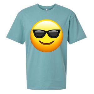 Sunglasses Emoji Cool Smiley Sueded Cloud Jersey T-Shirt