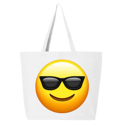 Sunglasses Emoji Cool Smiley 25L Jumbo Tote