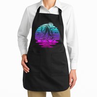 Sunrise Octopus Vaporwave Apron