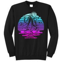 Sunrise Octopus Vaporwave Sweatshirt