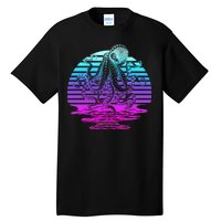 Sunrise Octopus Vaporwave Tall T-Shirt