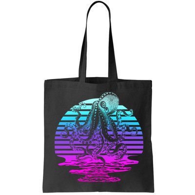 Sunrise Octopus Vaporwave Bag