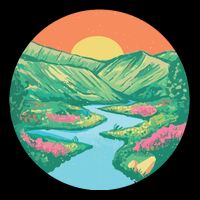 Sunrise Painting Backpack