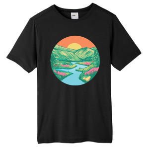 Sunrise Painting Tall Fusion ChromaSoft Performance T-Shirt