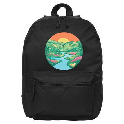 Sunrise Painting 16 in Basic Backpack