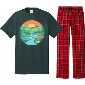 Sunrise Painting Pajama Set