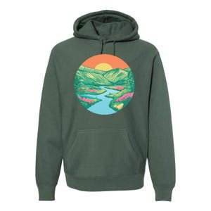 Sunrise Painting Premium Hoodie