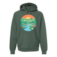 Sunrise Painting Premium Hoodie