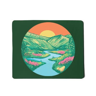 Sunrise Painting Mousepad