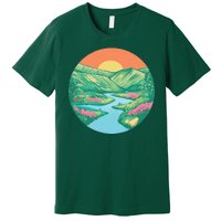 Sunrise Painting Premium T-Shirt