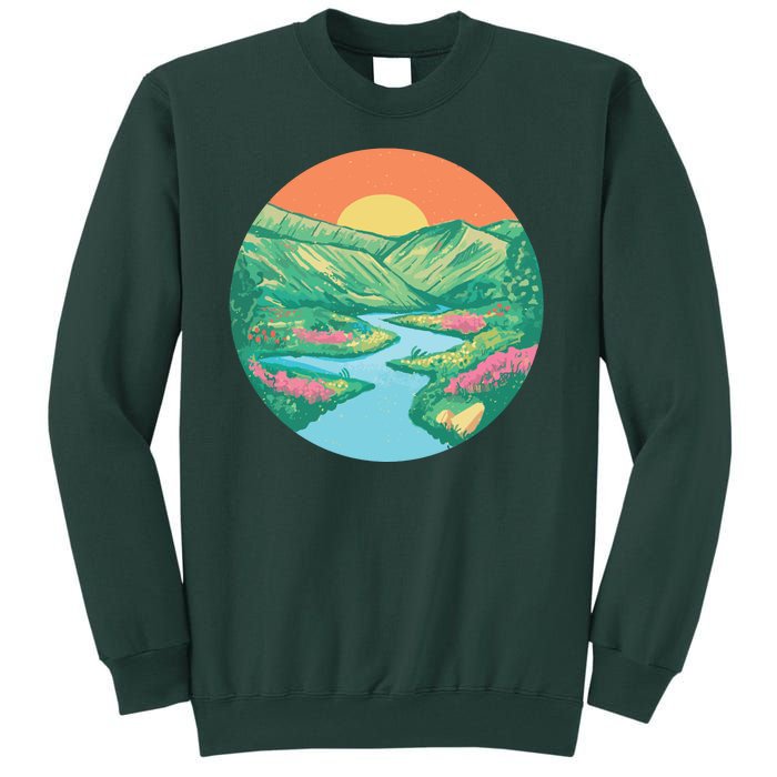 Sunrise Painting Tall Sweatshirt