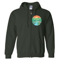 Sunrise Painting Full Zip Hoodie