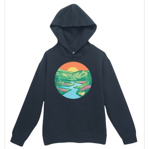 Sunrise Painting Urban Pullover Hoodie