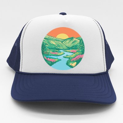 Sunrise Painting Trucker Hat