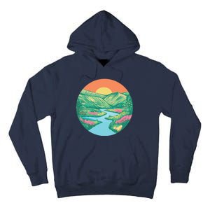 Sunrise Painting Tall Hoodie