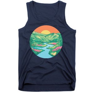 Sunrise Painting Tank Top