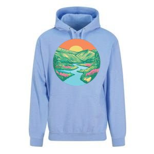 Sunrise Painting Unisex Surf Hoodie