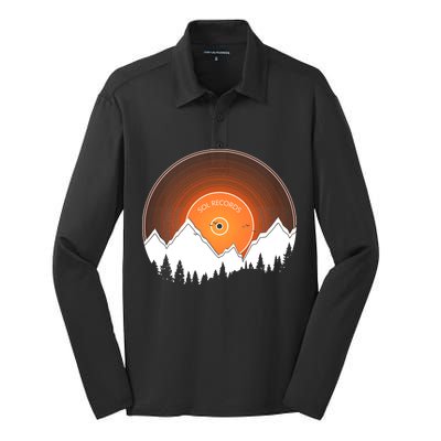 Sunrise Sol Records Silk Touch Performance Long Sleeve Polo