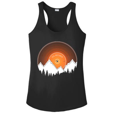 Sunrise Sol Records Ladies PosiCharge Competitor Racerback Tank