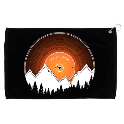 Sunrise Sol Records Grommeted Golf Towel