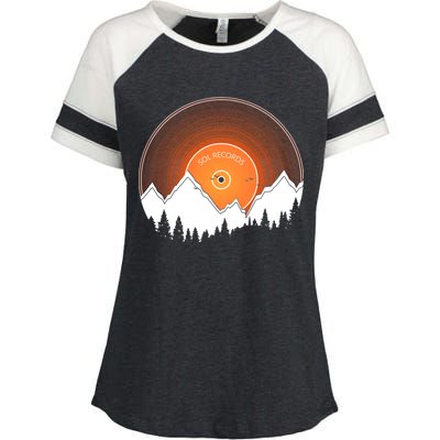 Sunrise Sol Records Enza Ladies Jersey Colorblock Tee