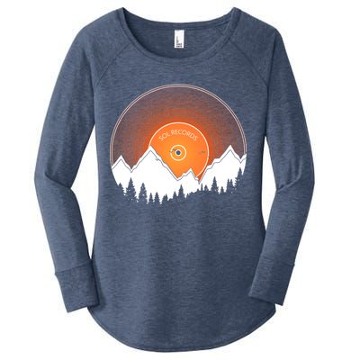 Sunrise Sol Records Women's Perfect Tri Tunic Long Sleeve Shirt