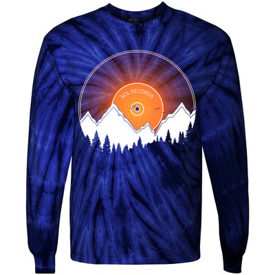 Sunrise Sol Records Tie-Dye Long Sleeve Shirt