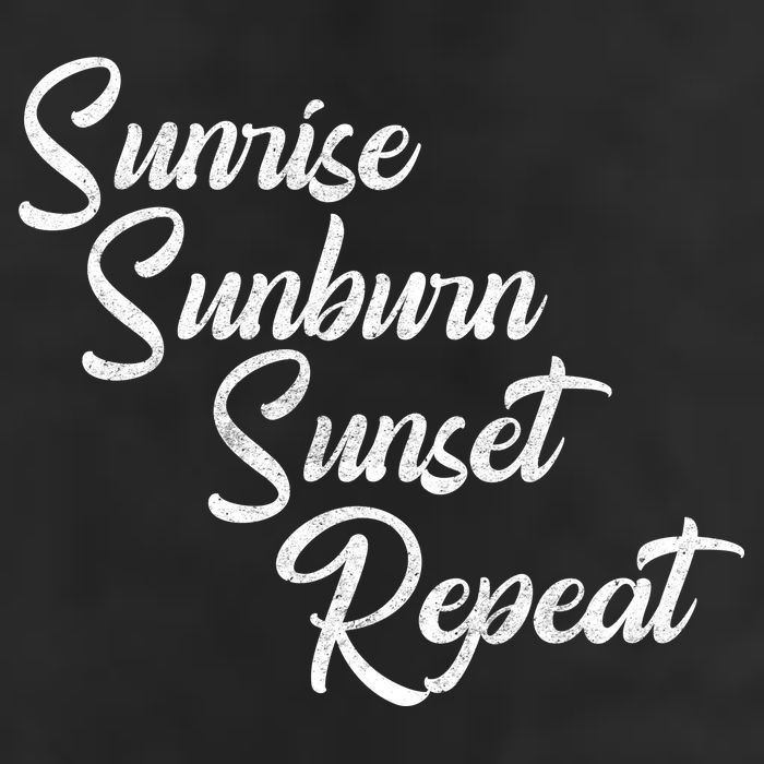 Sunrise Sunburn Sunset Repeat Vintage Trucker Hat