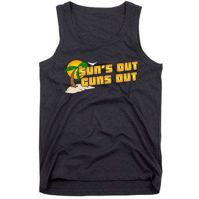 Sun's Got Guns Out Tank Top