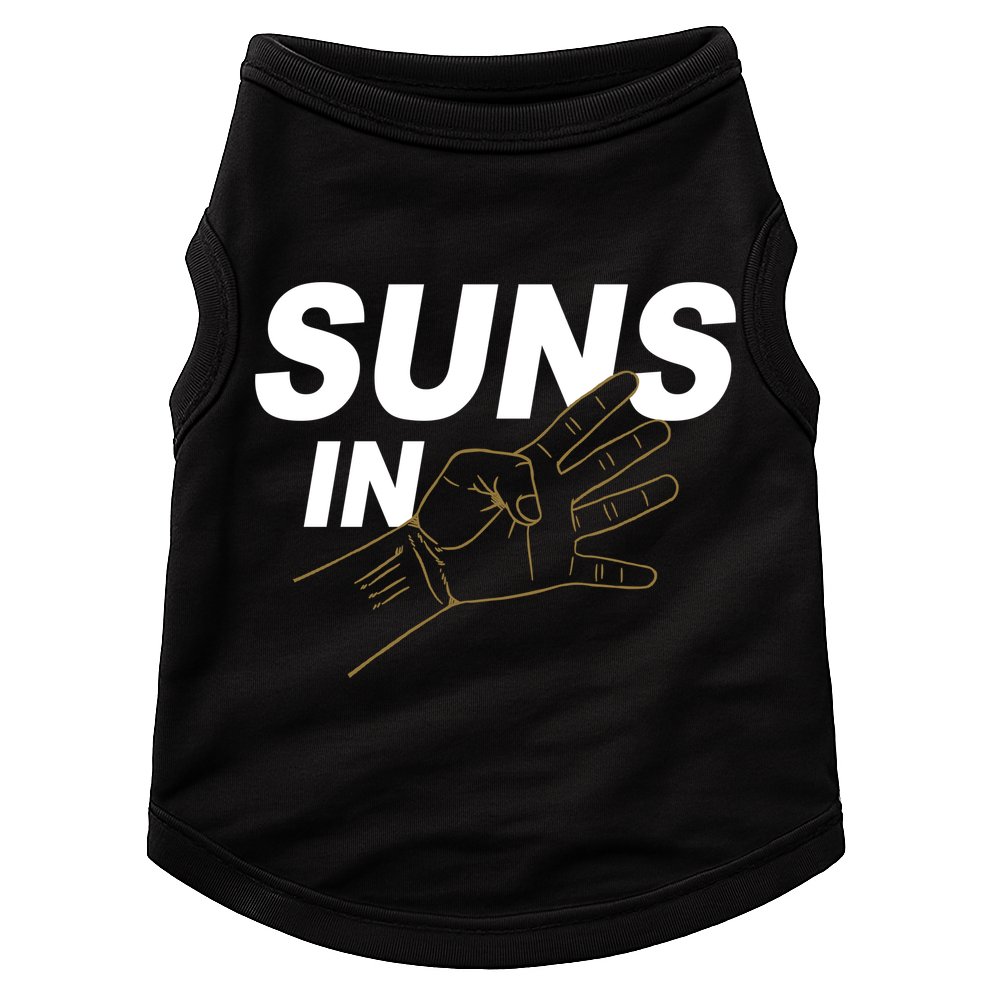 Suns In 4 Playoff Basketball Doggie Tank
