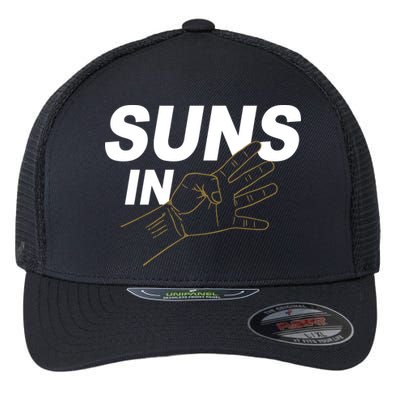 Suns In 4 Playoff Basketball Flexfit Unipanel Trucker Cap