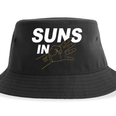 Suns In 4 Playoff Basketball Sustainable Bucket Hat