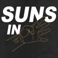 Suns In 4 Playoff Basketball Adult Drive Performance Visor