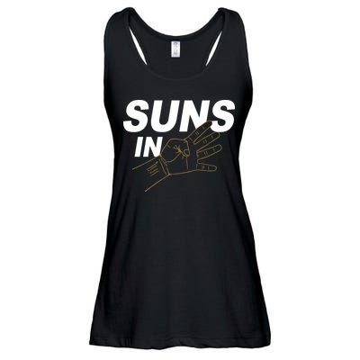 Suns In 4 Playoff Basketball Ladies Essential Flowy Tank