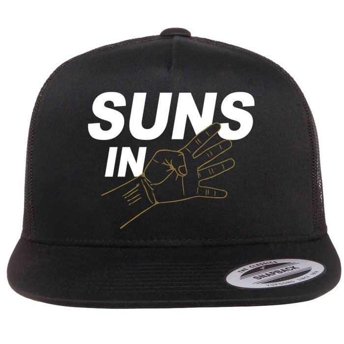 Suns In 4 Playoff Basketball Flatbill Hat