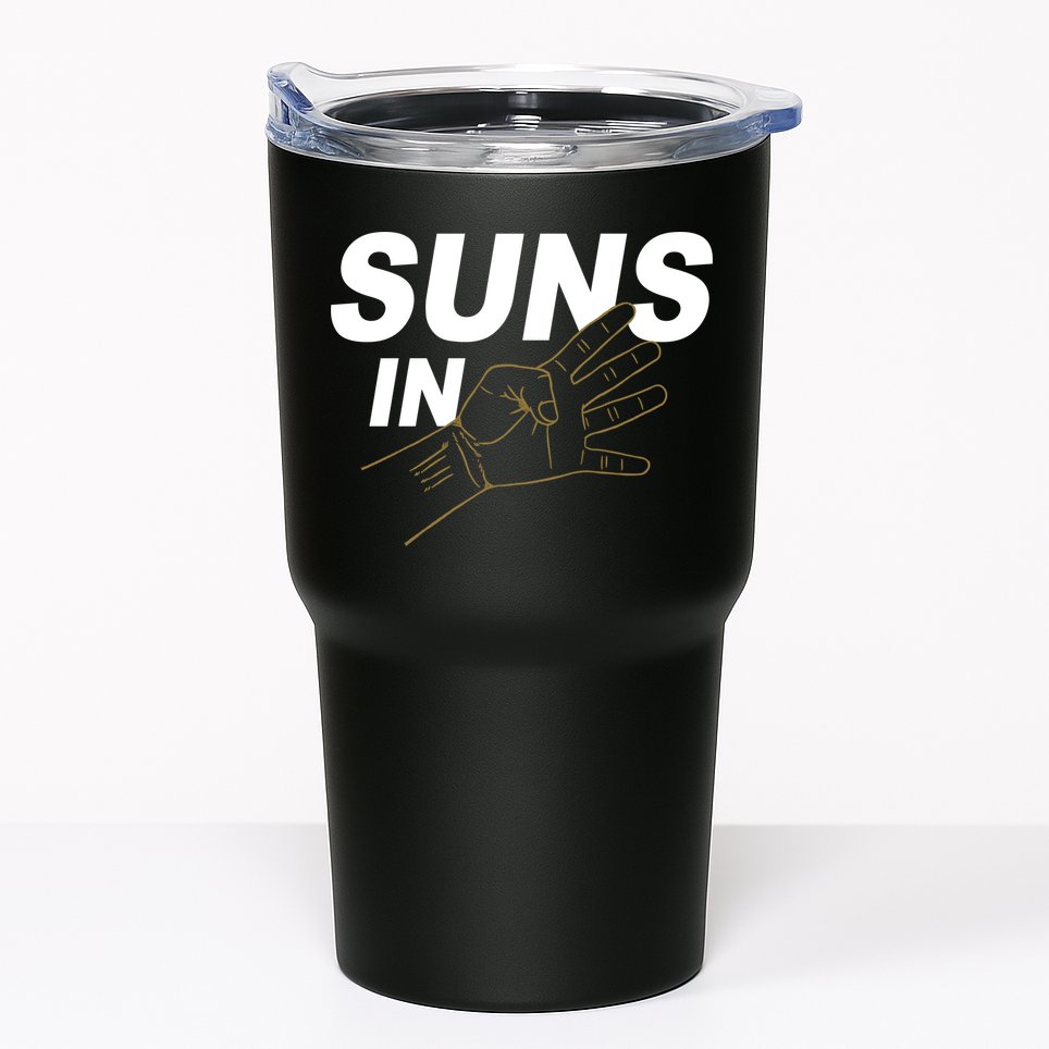 Suns In 4 Playoff Basketball Tumbler