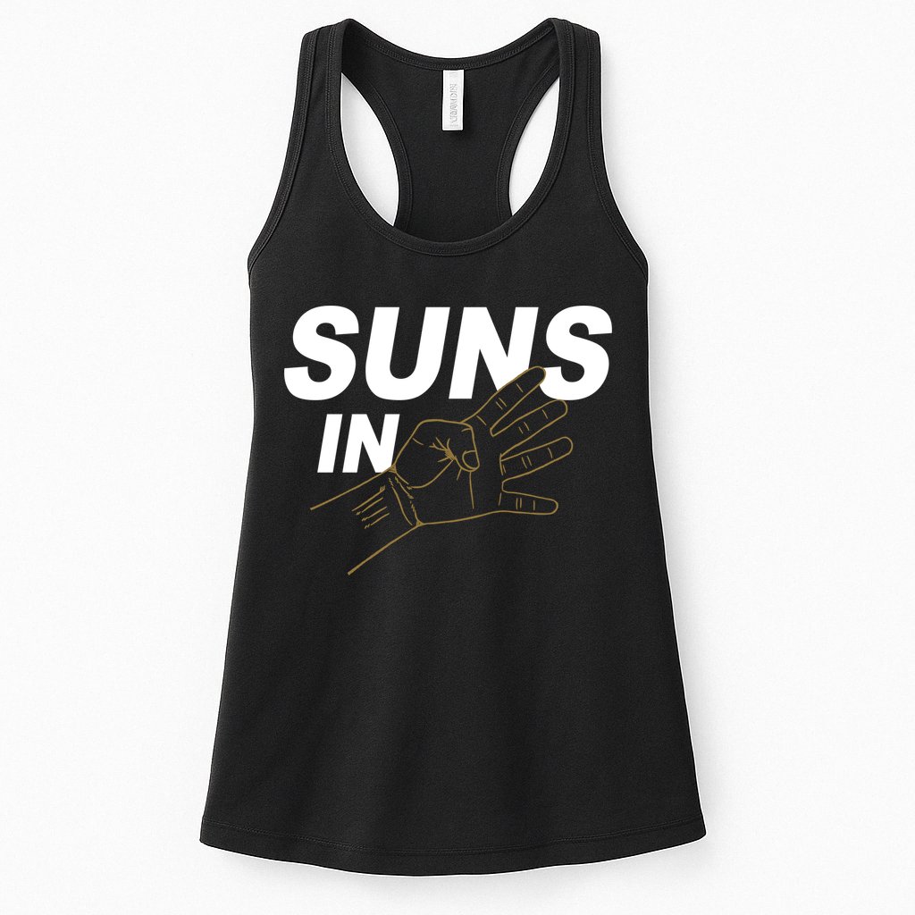 Suns In 4 Playoff Basketball Womens Tank Top