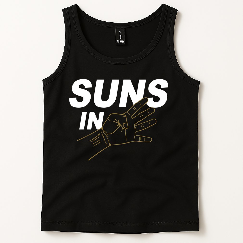 Suns In 4 Playoff Basketball Tank Top