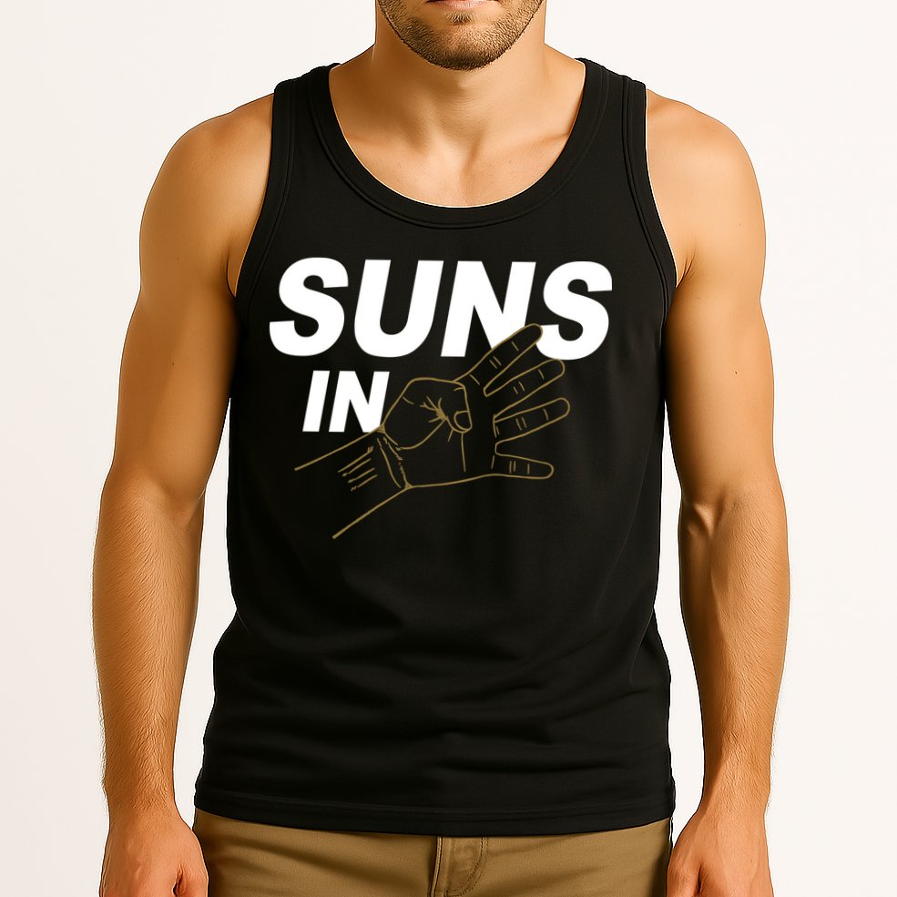 Suns In 4 Playoff Basketball Tank Top