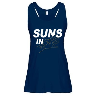 Suns In 4 Playoff Basketball Ladies Essential Flowy Tank