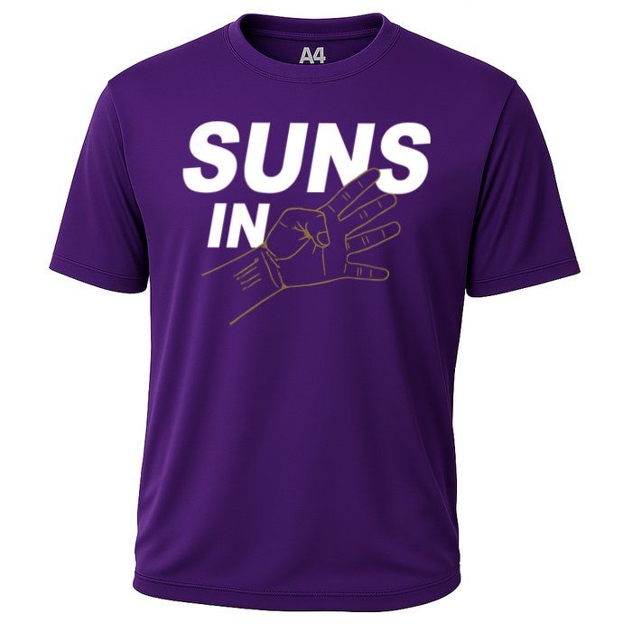 Suns In 4 Playoff Basketball Cooling Performance Crew T-Shirt