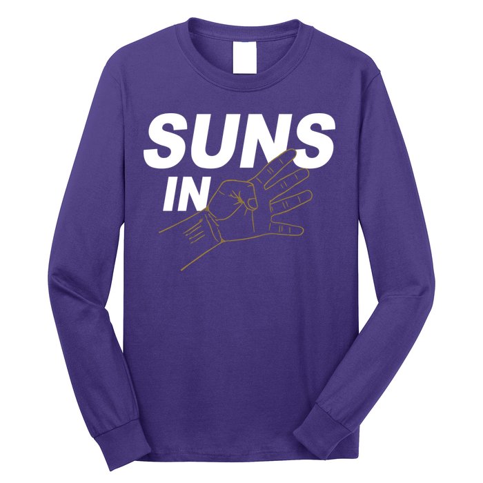 Suns In 4 Playoff Basketball Long Sleeve Shirt